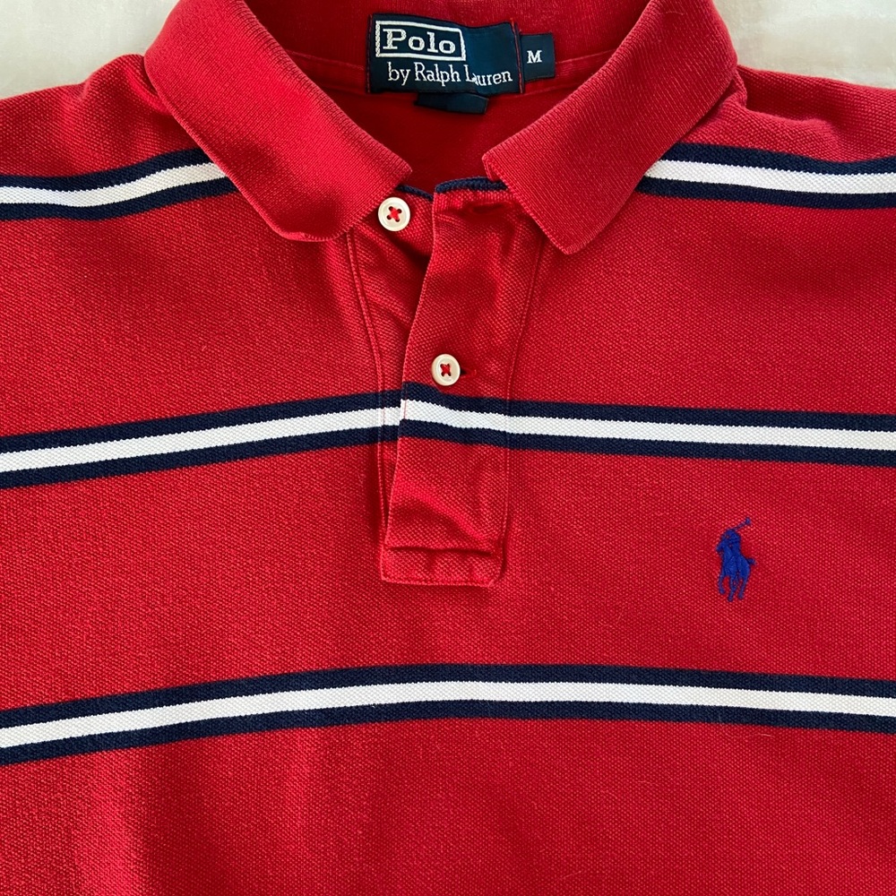 Polo by Ralph Lauren Striped Polo Mens Medium